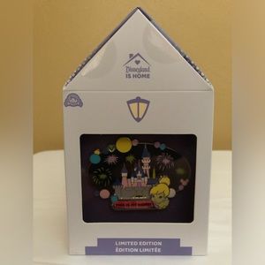 Disney Parks Large Limited Edition “This is my home” Tinkerbell Pin - NEW